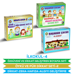 4-Sınıf Dikkat Zeka Öykü Özgüven Seti
