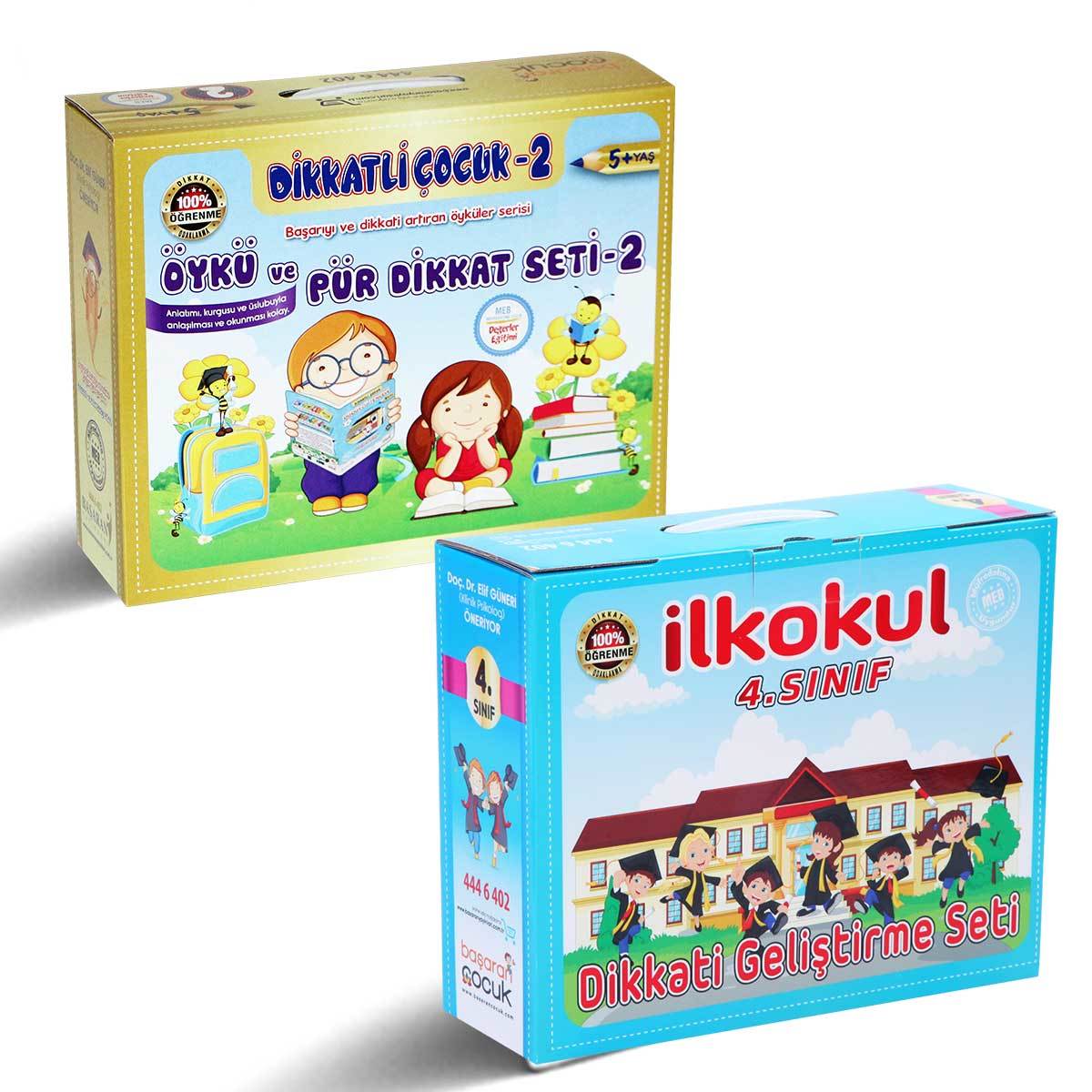 İlkokul 4. Sınıf Mega Pür Dikkat Seti