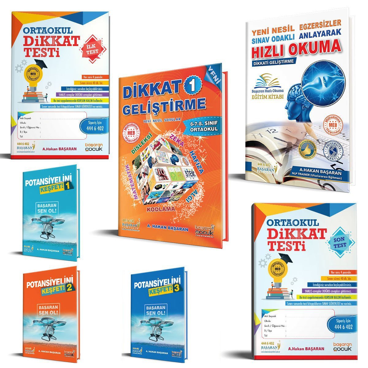 6-7-8. Sınıf Dikkat Geliştirme Seti