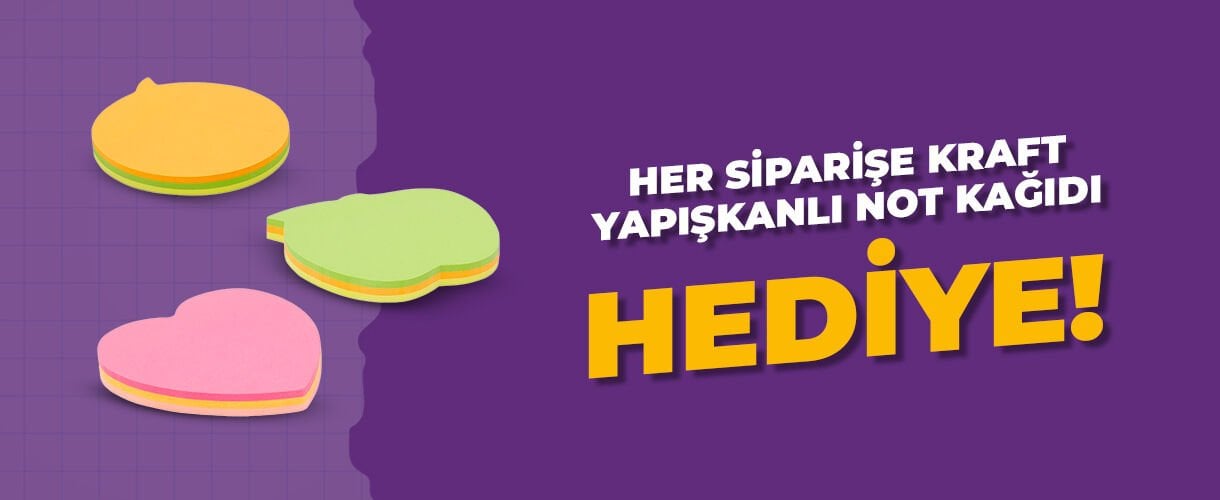 Kraf Post it hediye