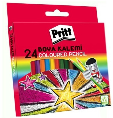 Pritt Kuru Boya Tam Boy 24 Renk