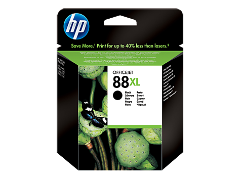 HP 88XL Yüksek Verimli Siyah Orijinal Mürekkep Kartuşu (C9396AE)