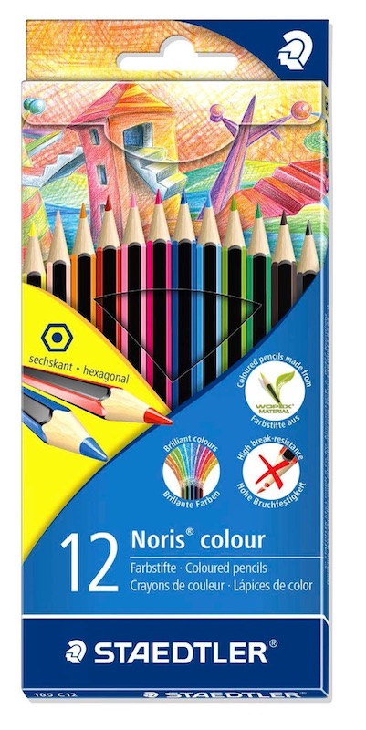 Staedtler Kuru Boya Tam Boy 12 Renk
