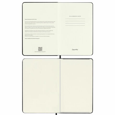 Victoria\'s Journals Classic 2024 Sert Kapak Günlük Ajanda 9x14 Gümüş 123-9194