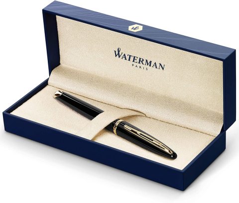 Waterman Carene Lake Siyah GT Dolma Kalem M Uç