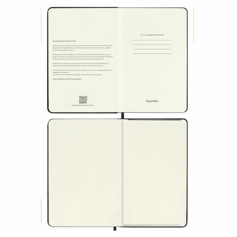 Victoria\'s Journals Classic 2024 Sert Kapak Günlük Ajanda Açık Mavi 13x21 123-9174