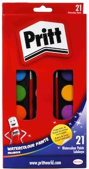 Pritt Suluboya 21 Renk Büyük Tablet