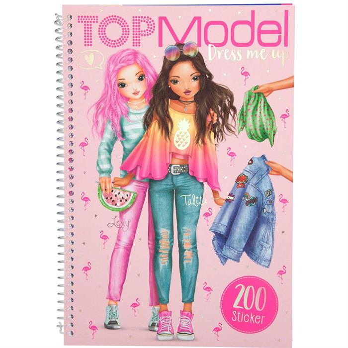 Top Model Tropical Flamingo Boyama Kitabı 10031