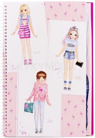 Top Model Tropical Flamingo Boyama Kitabı 10031