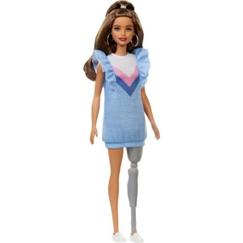 Barbie Büyüleyici Parti Bebekleri Protez Bacaklı FBR37-FXL54