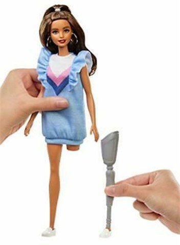 Barbie Büyüleyici Parti Bebekleri Protez Bacaklı FBR37-FXL54