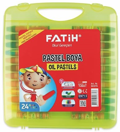 Fatih Pastel Boya Çantalı 24 Renk