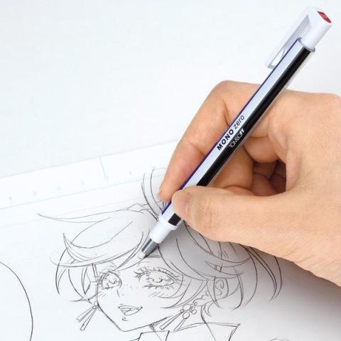 Tombow Mono Zero Basmalı Kalem Silgi 2,3mm