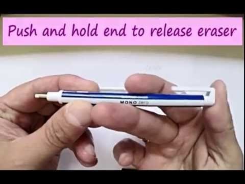 Tombow Mono Zero Basmalı Kalem Silgi 2,3mm