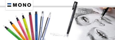 Tombow Mono Zero Basmalı Kalem Silgi 2,3mm