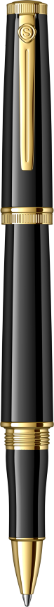 Scrikss Heritage2 Roller Kalem Siyah Altın Lake