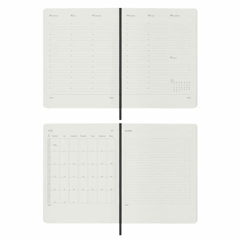 Victoria\'s Journals Classic 2024 Sert Kapak Haftalık Ajanda 19x25 Lacivert 123-9147