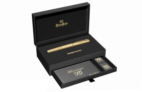 Scrikss Heritage Roller Kalem Altın