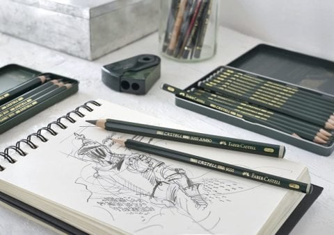 Faber Castell 9000 Dereceli Kurşun Kalem Seti 8B-2H