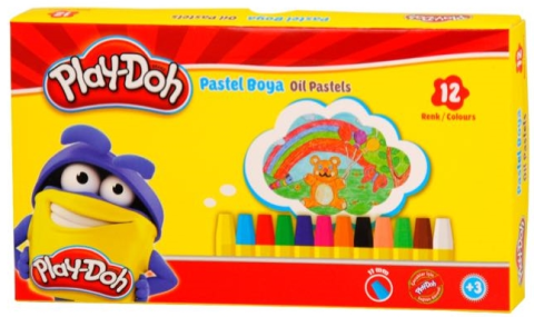 Play-Doh Pastel Boya 12 Renk