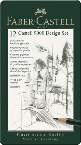 Faber Castell 9000 Dereceli Kurşun Kalem Seti 5B-5H