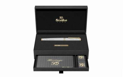 Scrikss Heritage Roller Kalem Gold Krom