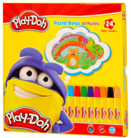 Play-Doh Pastel Boya 24 Renk