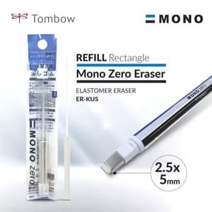 Tombow Mono Zero Basmalı Kalem Silgi Geniş Uç 2.5x5mm