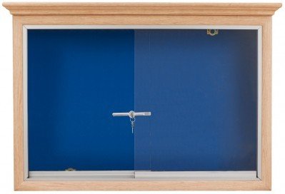 Camekanlı Kumaşlı Pano Ahşap Çerçeve 60x90