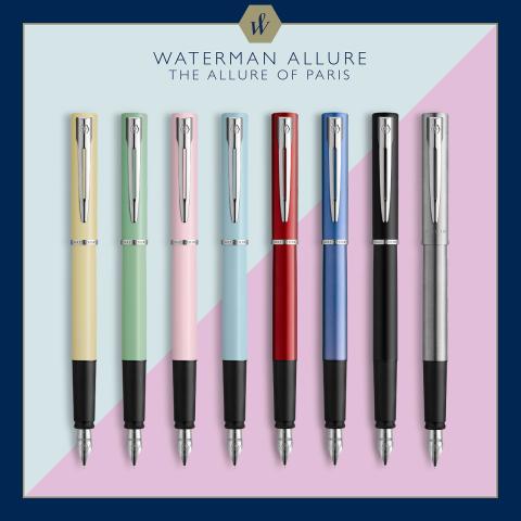 Waterman Allure Pastel Mavi CT Dolma Kalem F Uç 2105222
