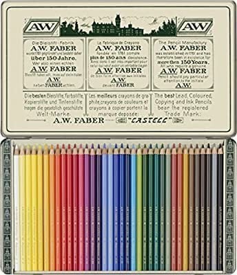 Faber Castell 111.Yıl Polychromos Kuru Boya Kalemi 36 Renk Teneke Kutu