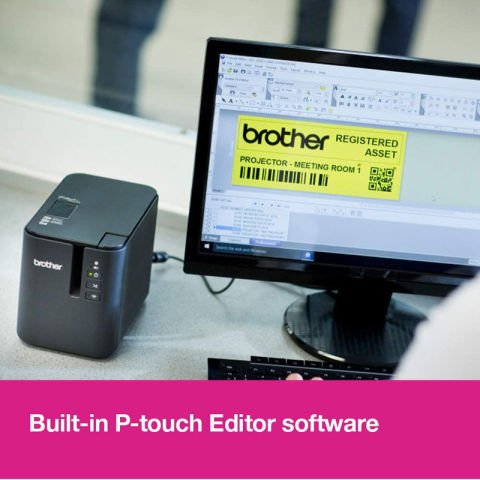 Brother P-Touch PT-P900W Wifi Masaüstü Etiket Yazıcı