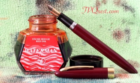 Waterman Şişe Mürekkep Kırmızı 50ml.