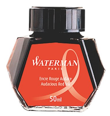 Waterman Şişe Mürekkep Kırmızı 50ml.