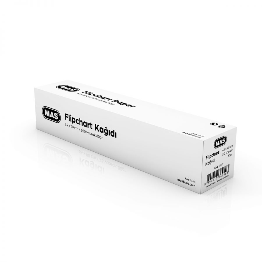 Mas 3695 Flıpchart Kağıdı Kutulu 64x90 100 Yaprak