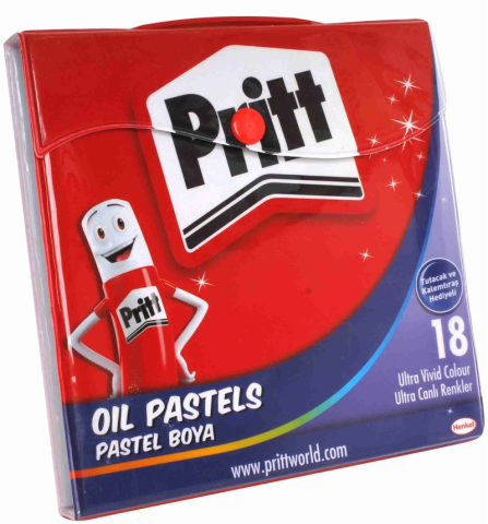 Pritt Pastel Boya Çantalı 18 Renk