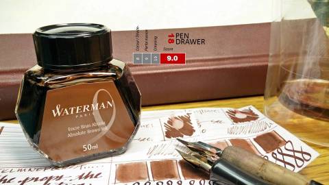 Waterman Şişe Mürekkep Kahverengi 50ml.