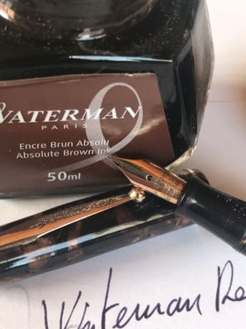Waterman Şişe Mürekkep Kahverengi 50ml.