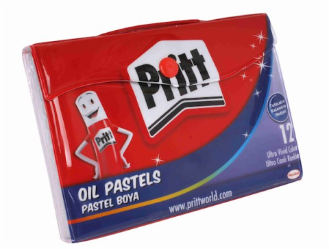 Pritt Pastel Boya Çantalı 12 Renk