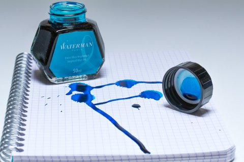 Waterman Şişe Mürekkep Mavi 50ml.