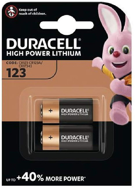 Duracell Pil Özel 3V Ultra Lityum 123 2 Lİ