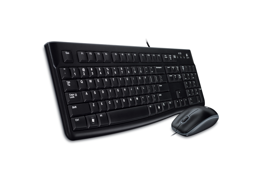 Logitech MK120 Kablolu Klavye Mouse Set (920-002560)