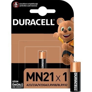 Duracell Alkalin MN 21 Özel Pil