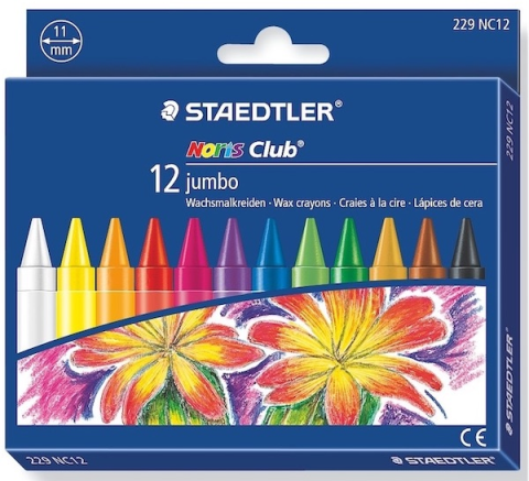 Staedtler Pastel Boya Jumbo 12 Renk