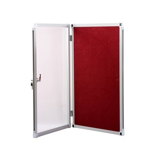 Akyazı Kapaklı Camekanlı Kumaşlı Pano İnce Alüminyum Çerçeve 50x70