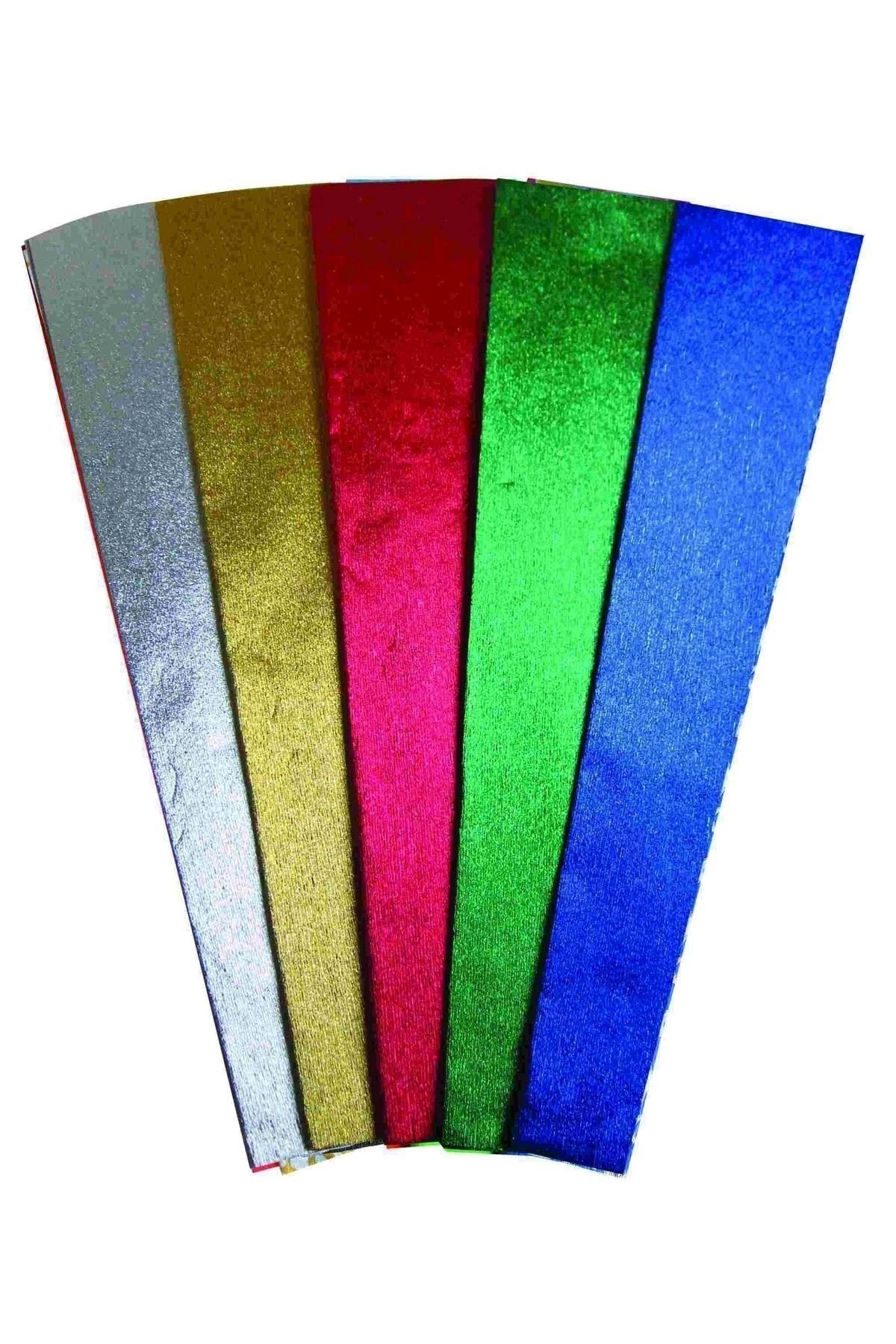 Craft and Arts Metalik Krepon Kağıdı 10'Lu