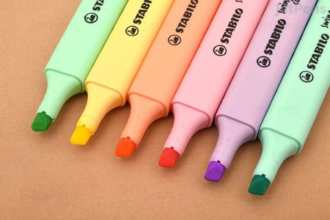 Stabilo Swing Cool Fosforlu Kalem Pastel 6 Renk