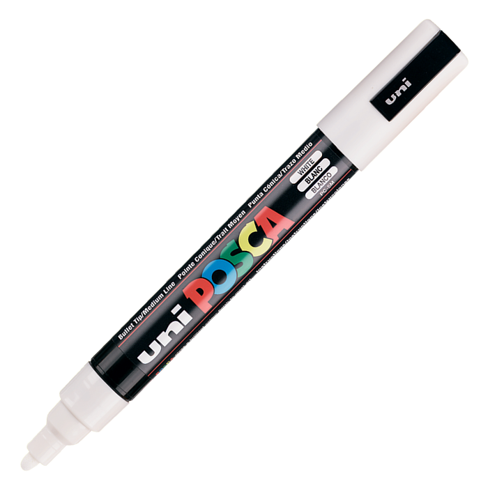 Uni POSCA 1.8-2.5 Su Bazlı Poster Markörü Beyaz