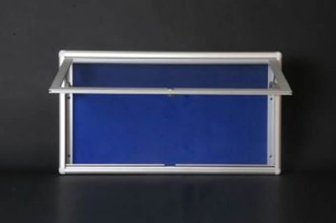 Akyazı Oval Çerçeve Yukarı Açılır Kumaşlı Pano 90x120