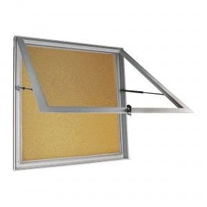 Akyazı Oval Çerçeve Yukarı Açılır Mantar Pano 60x90